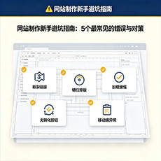 武汉建站-网站制作新手避坑指南：5个最常见的错误与对策