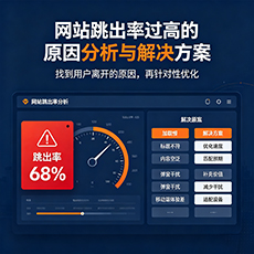 洪山建站-网站跳出率过高的原因分析与解决方案