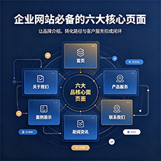 武汉建站-企业网站必备的六大核心页面
